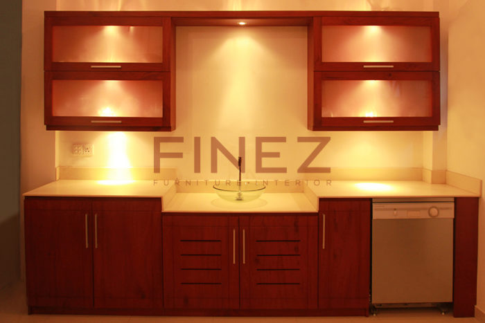 Upper Cupboards & Lower Cupboards of Avendra Pantry by Finez