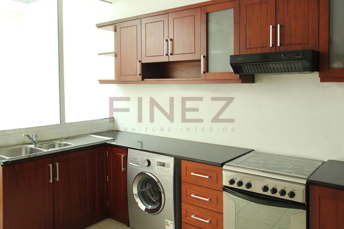 Sink Unit & Upper Cupboards of Bowen Pantry by Finez