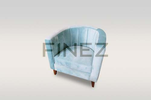 Finez Eathen Tub Chair with Lines